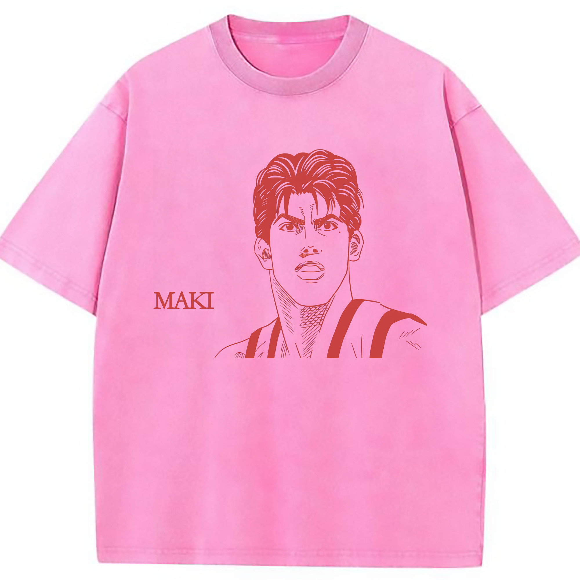 （画像用） SLAM DUNK／スラムダンク 綿100% ヴィンテージ風 半袖Tシャツ（フロントプリント）